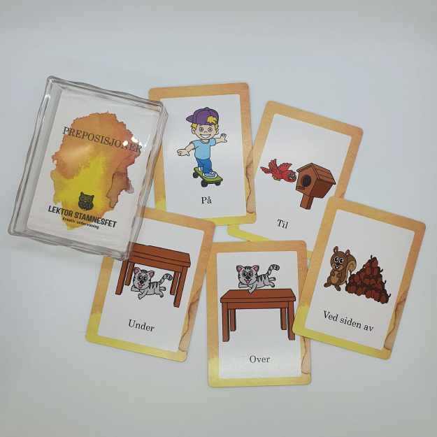 Kortstokk: Preposisjoner