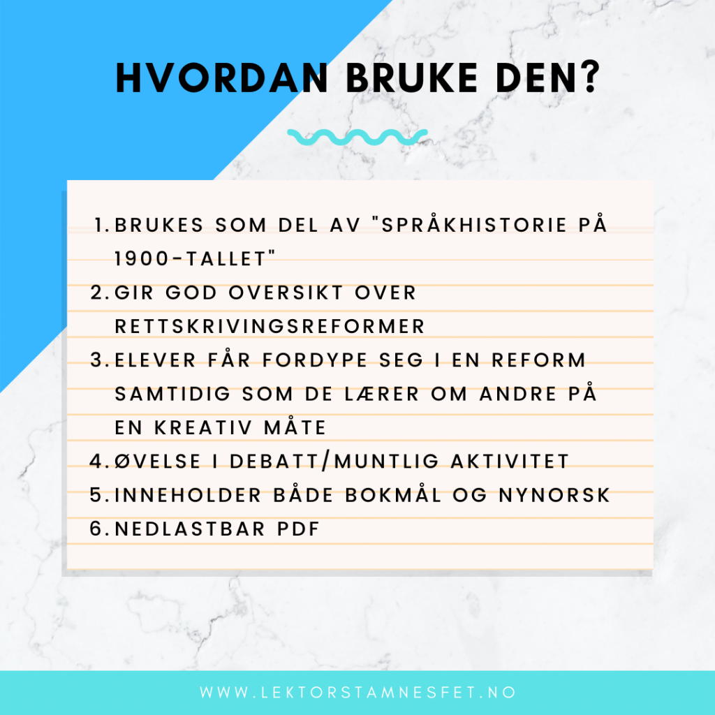 Talkshow 1970: Språkhistorie