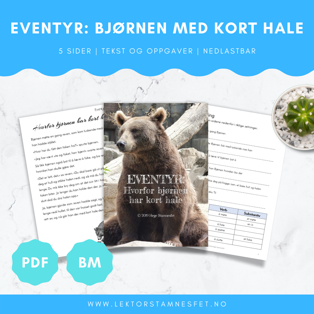 Eventyr: Bjørnen med kort hale