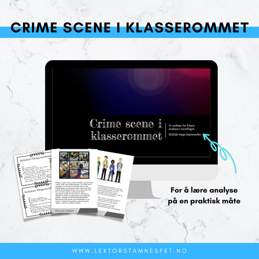 Crime scene i klasserommet - et analyseopplegg