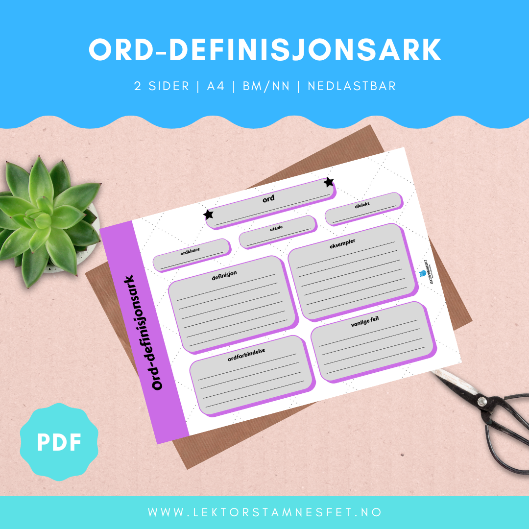 Ord-definisjonsark