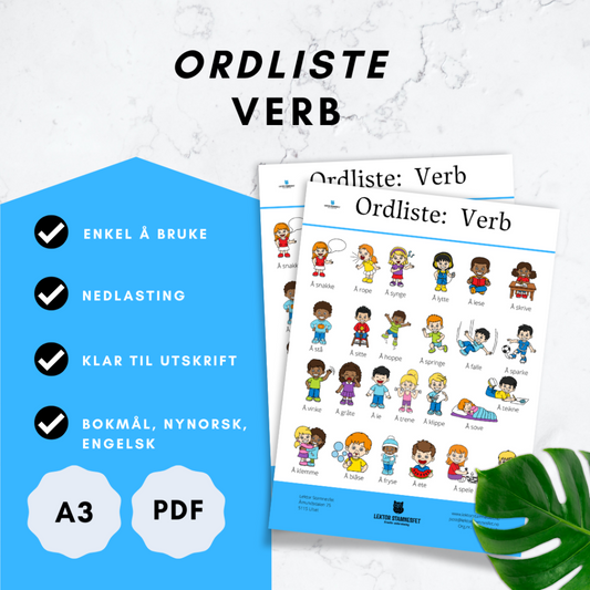 Ordliste: Verb